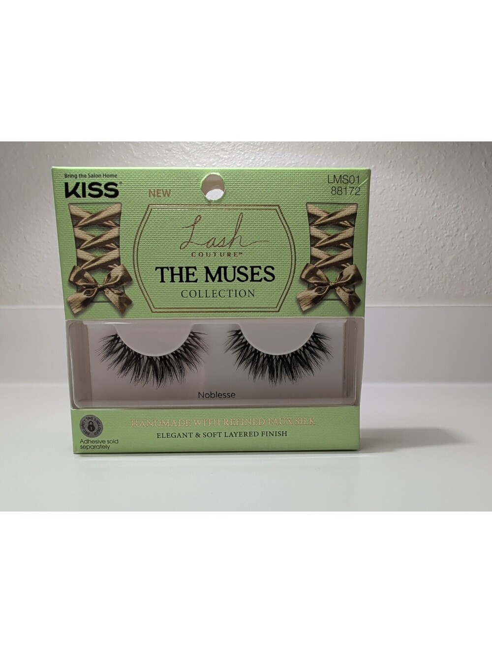 KISS Lash Couture The Muses Faux Silk False Eyelashes Style Noblesse 88172